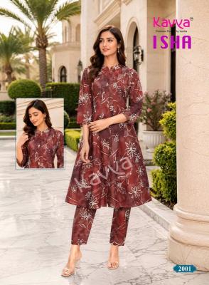 Kavya isha vol 2 branded coord set wholesale in chennai